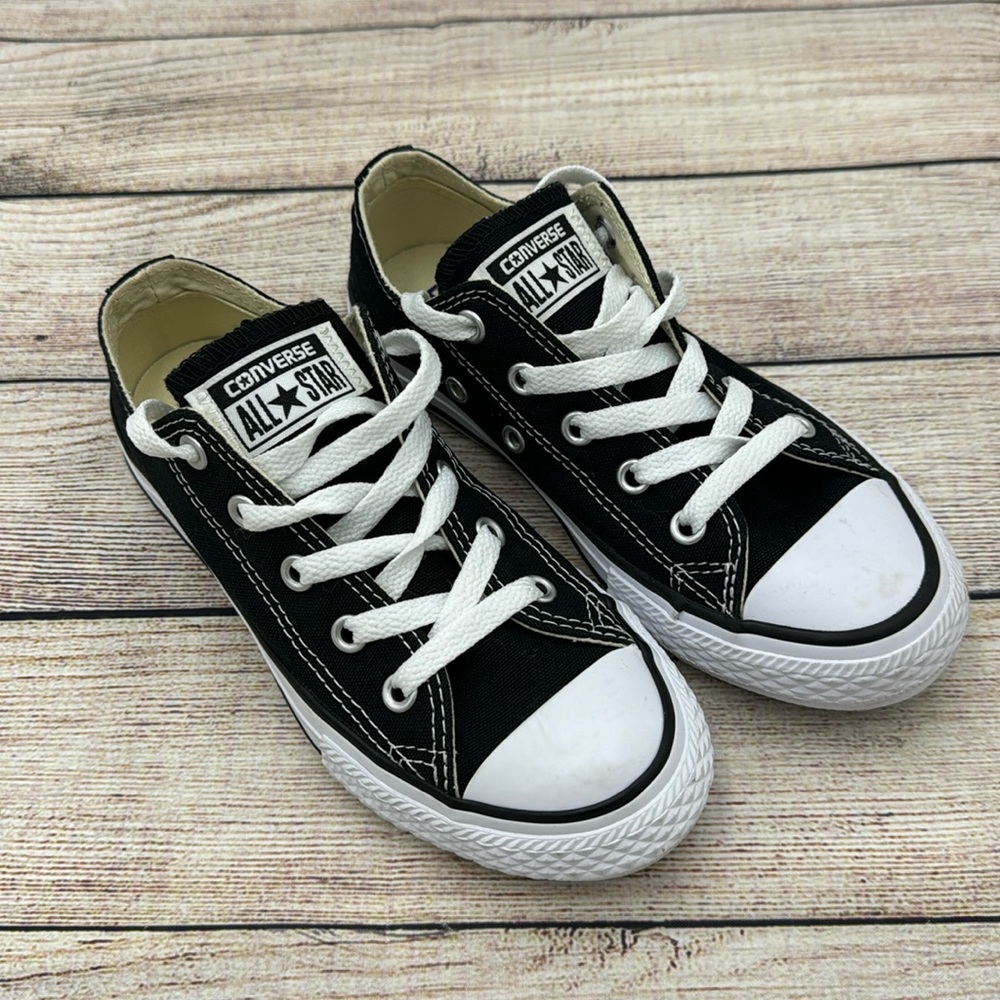 Converse All Star Black and White Sneakers Size 13 - Picture 1 of 6